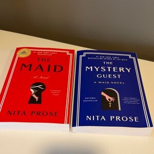 Nita Prose The Maid & The Mystery Guest Paperback Book Set